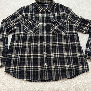 True Religion Workwear Plaid Flannel Shirt Men’s Size XL